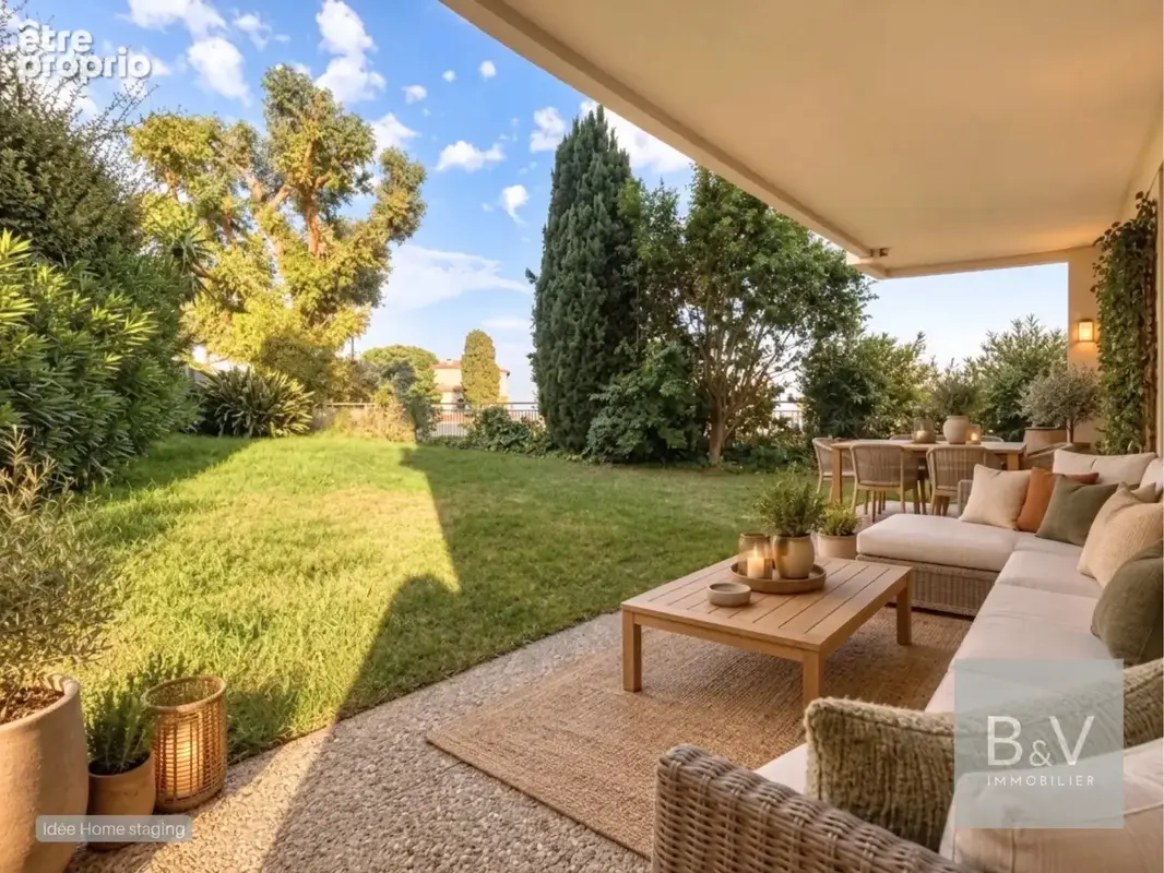 Bel appartement 4 pièces de 92 m² avec vue Mer. terrasse et jardin - photo 3