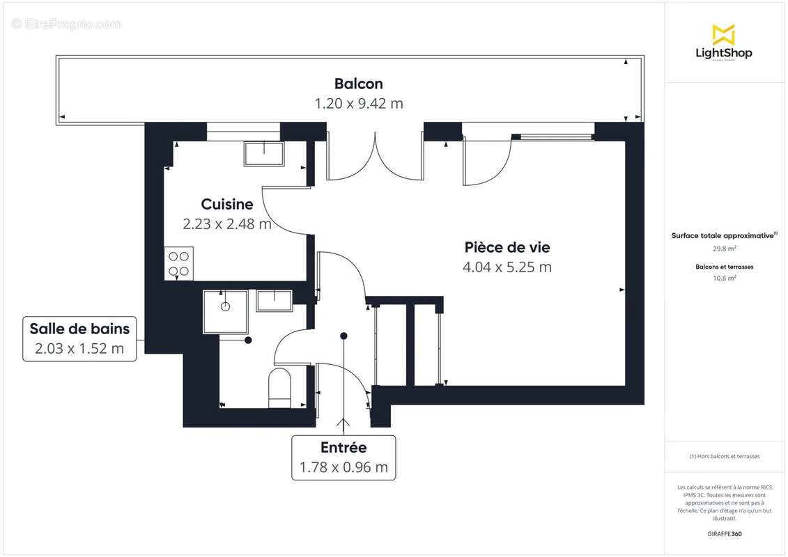Appartement à RUEIL-MALMAISON