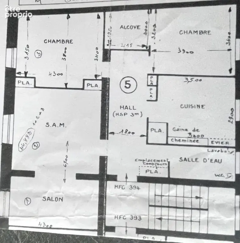 Grand T4 lumineux avec possibilité 3 chambres   Calme et commodités à pied - photo 12