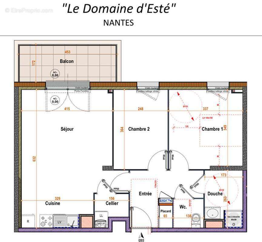 Appartement à NANTES