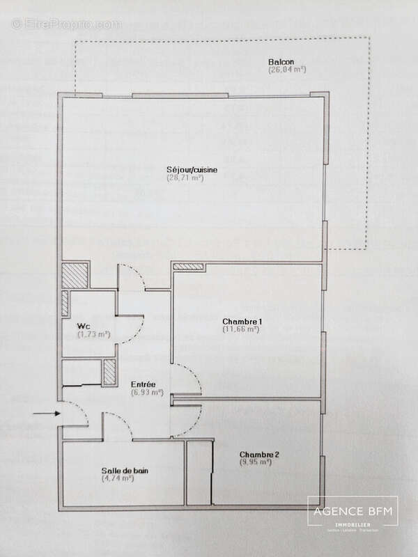 Appartement 63 m² à Annecy  - photo 9