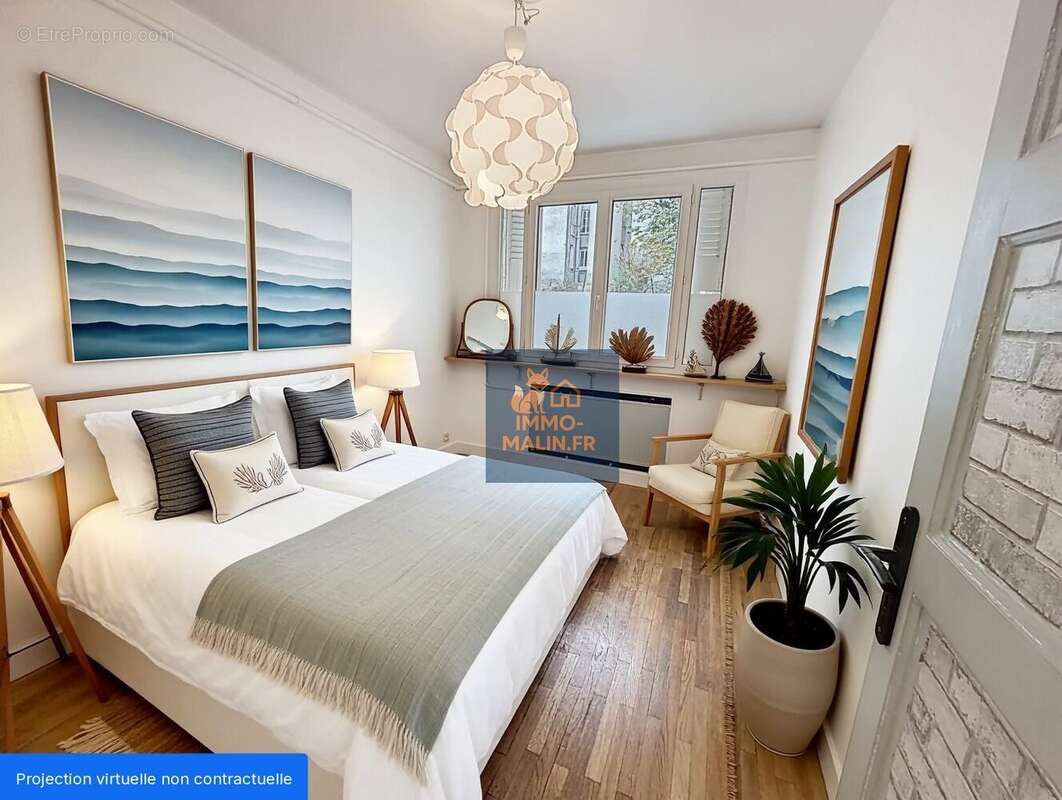 Chambre 2 - Appartement à SAINT-MANDE