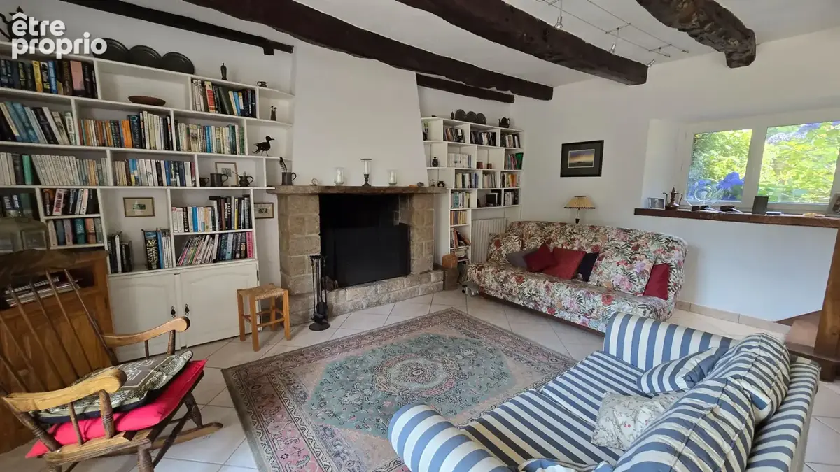 Bords de l'Arguenon, secteur protégé, privilégié - - belle maison en pierres avec jardin paysagé - photo 4