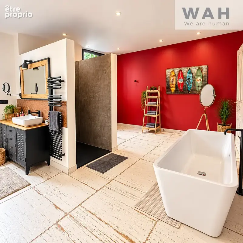 Maison d’architecte de ville   476 m2   piscine   garage 71 m2   loft   cinéma   sport   sauna   dpe a - photo 17