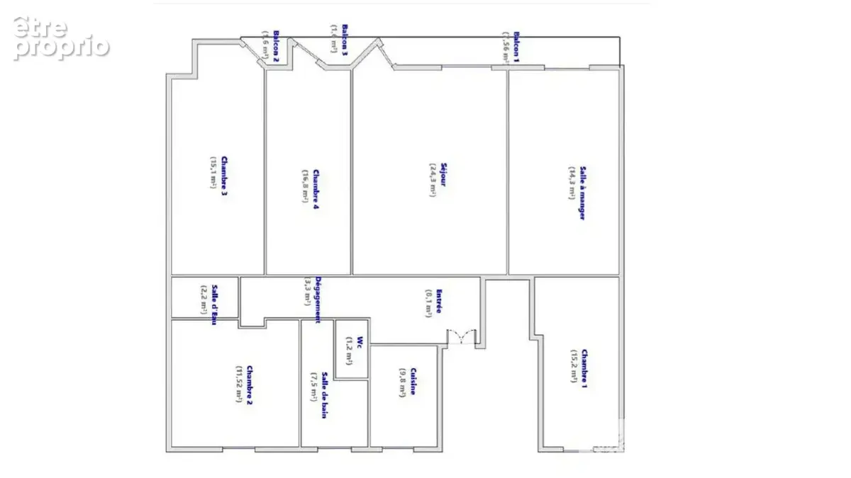 Boulogne Nord - Marmottan - Landowski - Appartement Familiale - 5 pièces - 129m² + Garage - photo 6