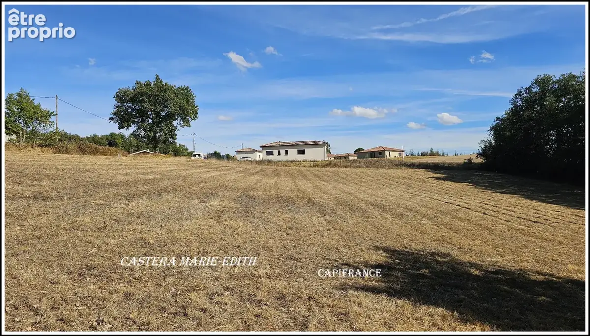 Exclusivité – terrain avec bois de 5076 m²- viabilisé - à biran – belle exposition sud - photo 11