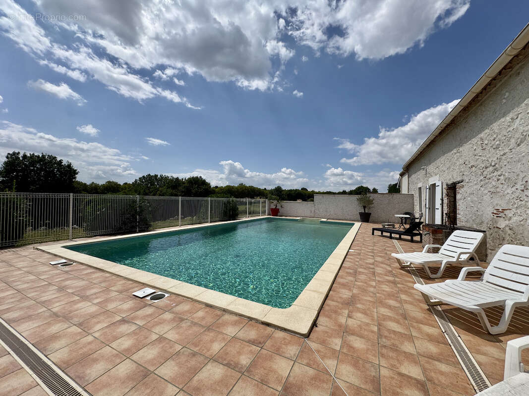 VILLENEUVE SUR LOT, propriété avec rapport locatif possible, grange, piscine et terrain d'environ 4,5ha - photo 5