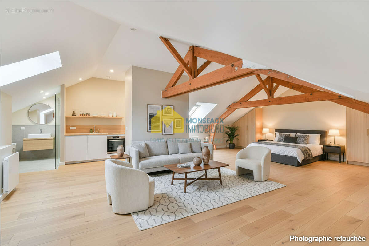 Plain pied - 130 m2 - 4 chambres -  basilique de longpont - combles amenageables - photo 12