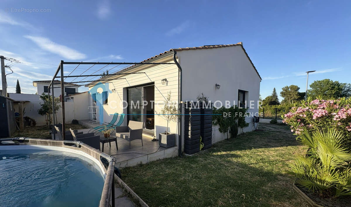 DEPT-30-A VENDRE-MEYNES Belle Villa de plain pied RT2012 agréable et lumineuse - photo 2