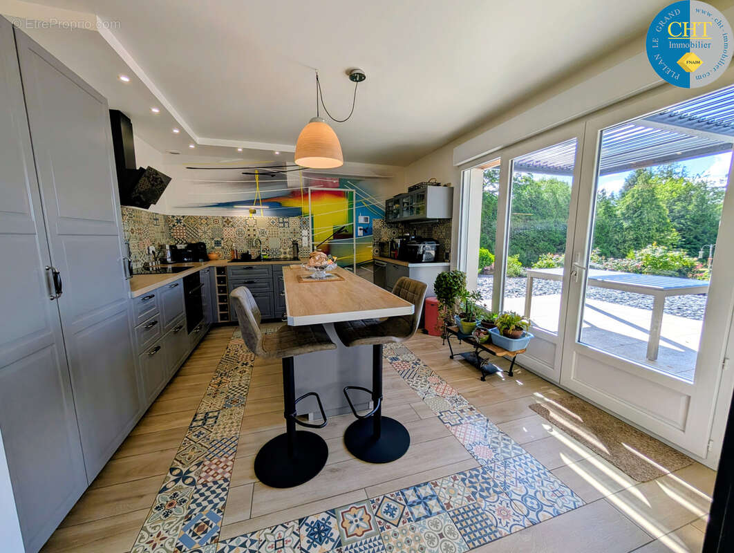 Exclusivité : magnifique maison et son étang privatif   paimpont (35380) avec cht immobilier - photo 4