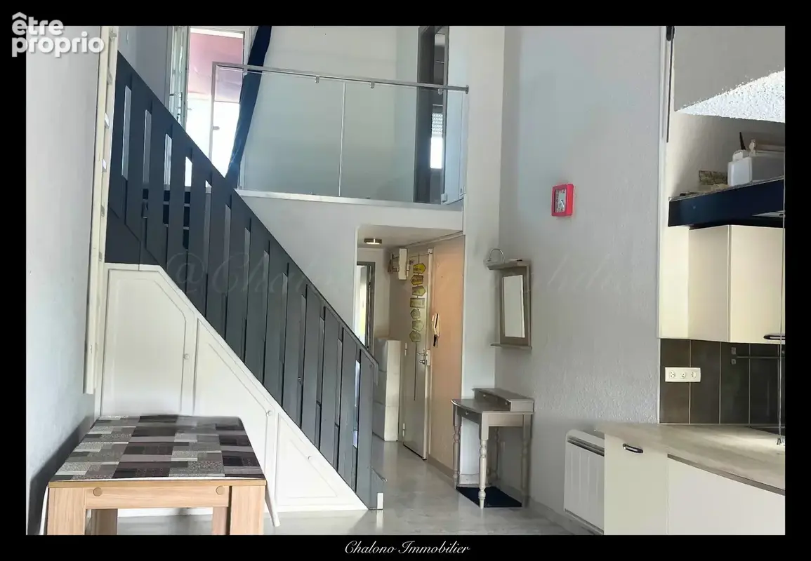 Dept 34 - le cap d’agde. t3 duplex 75 m2 habitables - salon cathédrale et loggia - photo 2