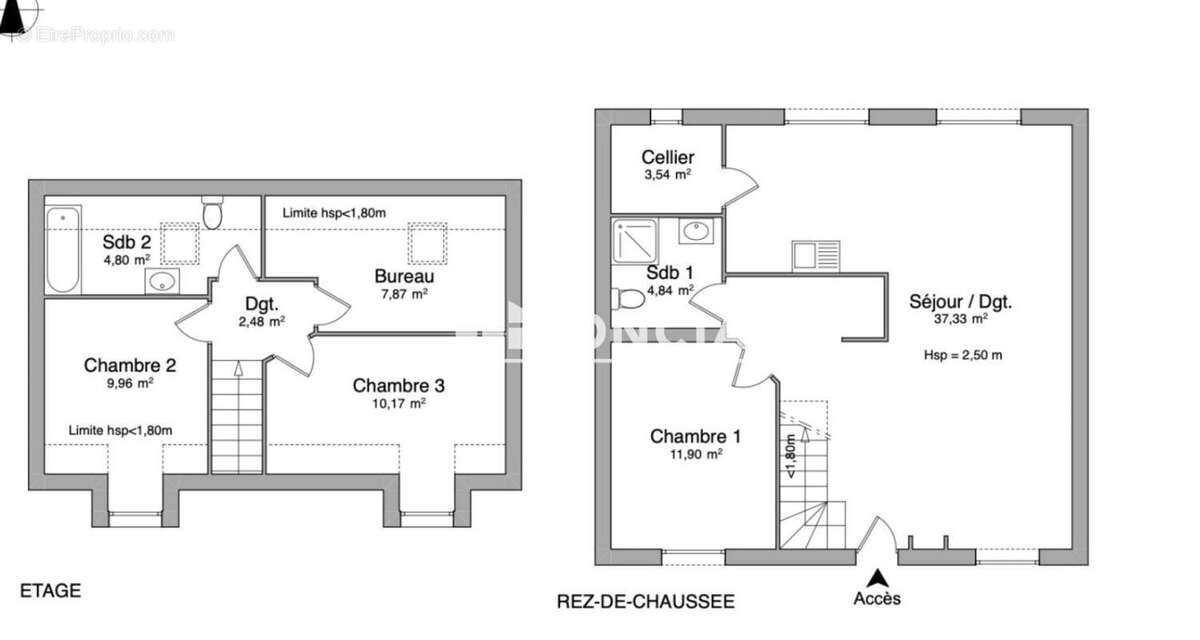 Exclusivite salouel pavillon de 92,89 m2 vendu loue 1200 € / mensuel - photo 6