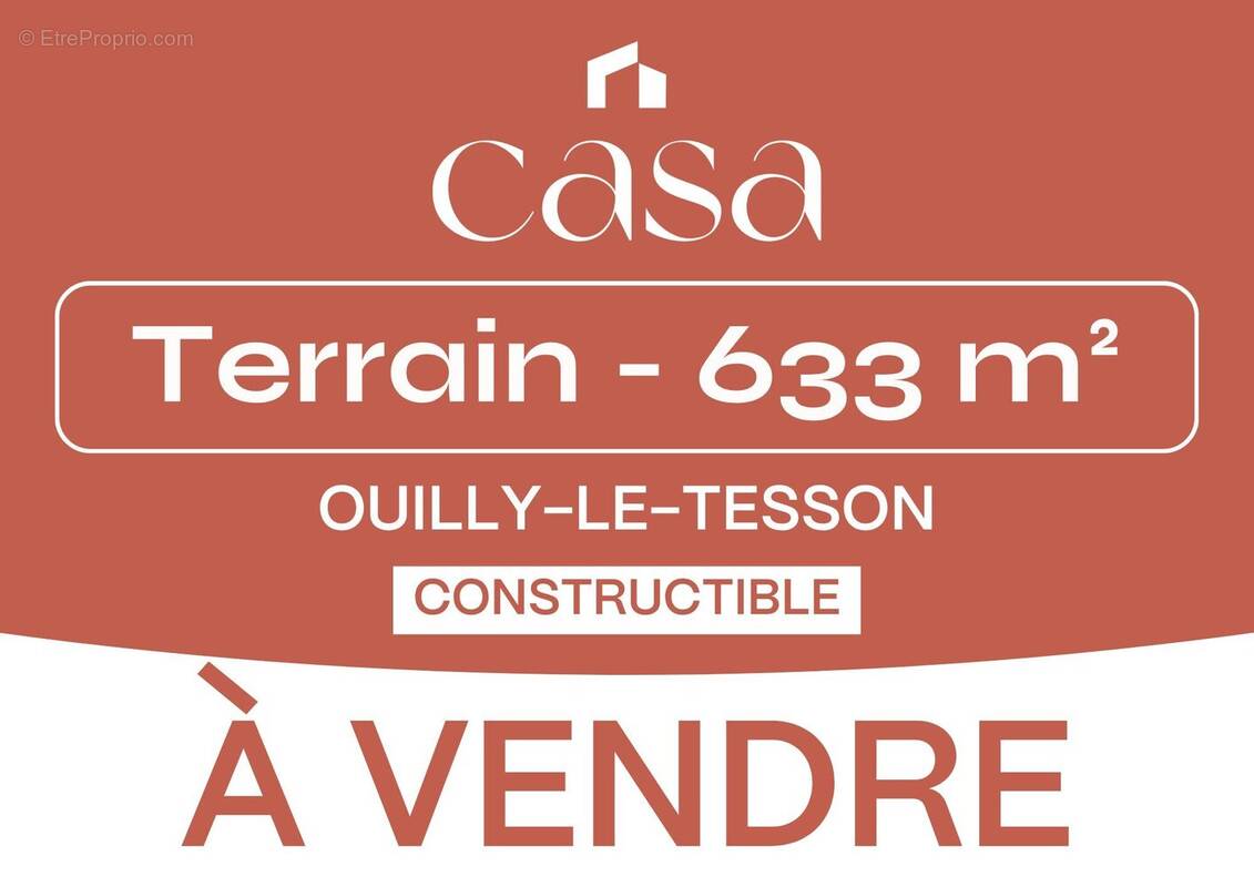 Terrain à OUILLY-LE-TESSON