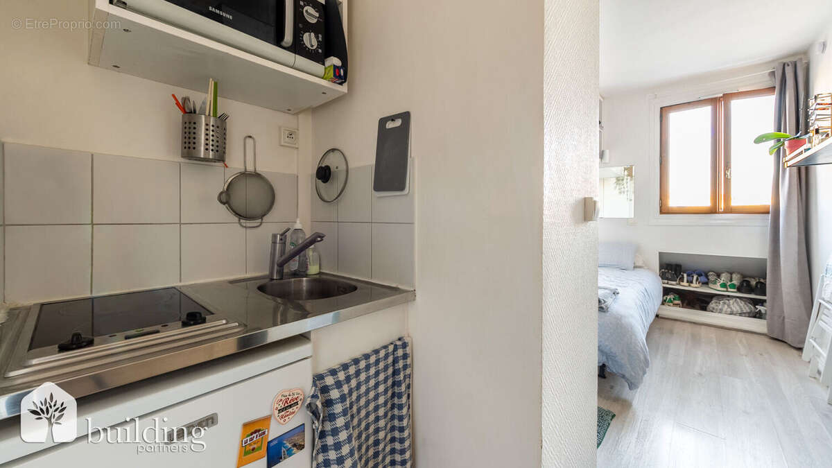 Ternes-Maillot Paris 17ème - Studette 9,01 m² - photo 4