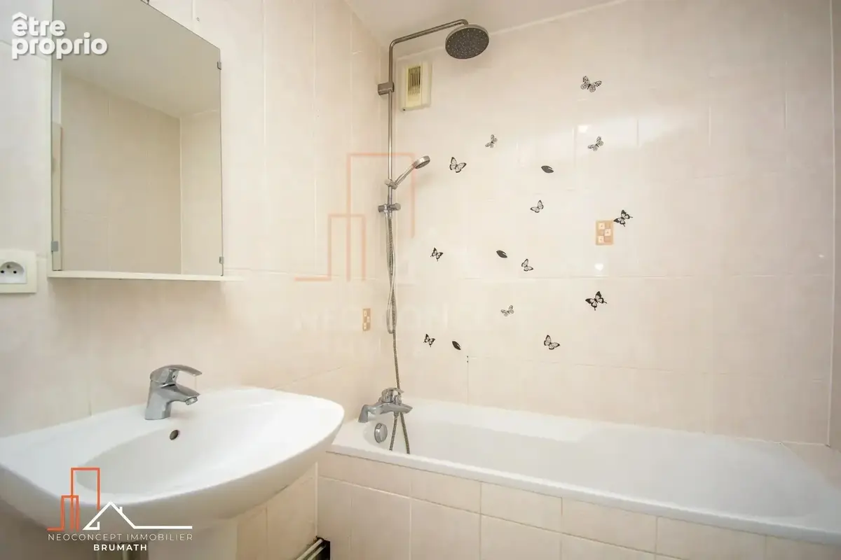 MOMMENHEIM – F3 de 68 m² avec grande terrasse, garage et parking – Proche gare - photo 8