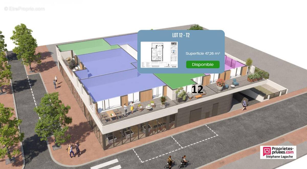 Appartement à LE TOUQUET-PARIS-PLAGE