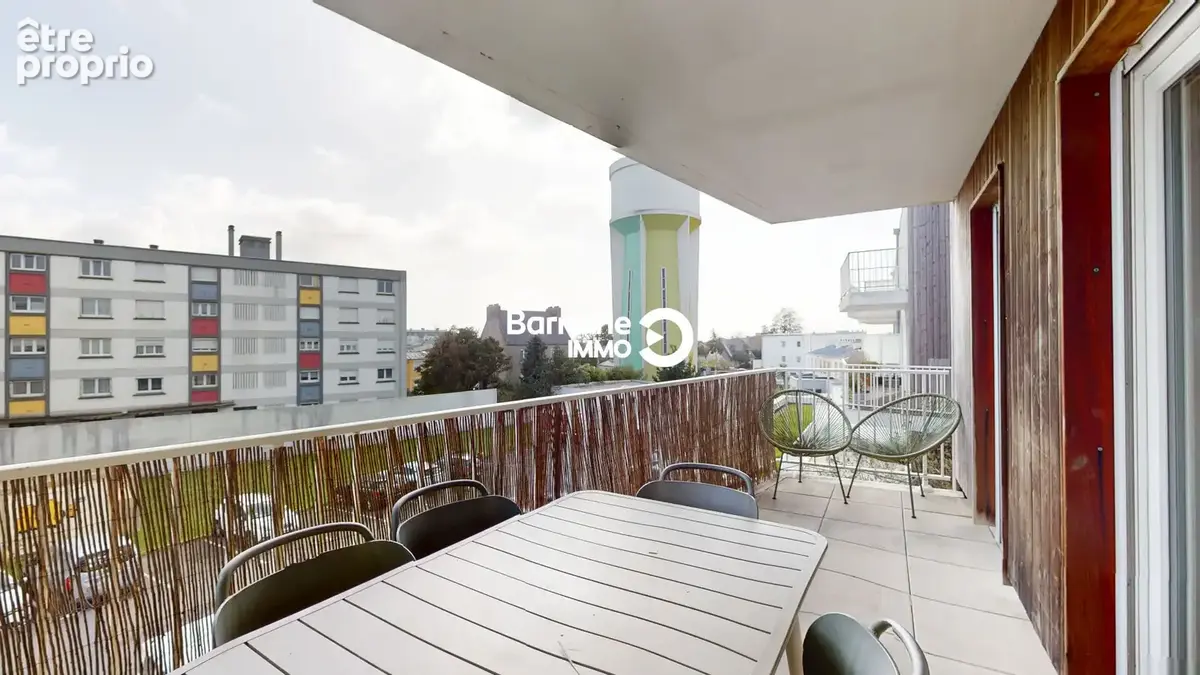 A vendre  en exclusivite   brest  appartement t4   asc  balcon  1 garage - photo 15