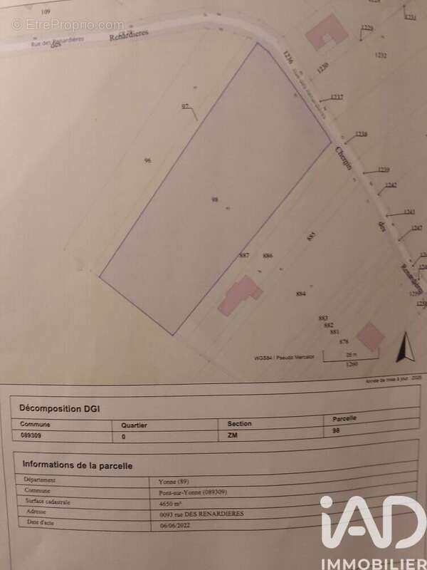 Photo 2 - Terrain à PONT-SUR-YONNE