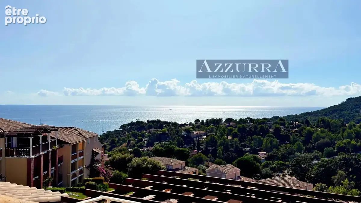 Agay cap esterel superbe t3 duplex vue mer panoramique. parking prive - photo 9