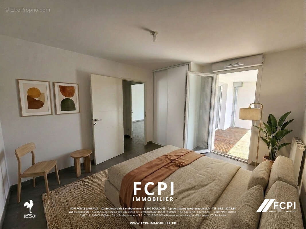 Appartement deux pièces 45 m2 - BEAUZELLE - photo 4