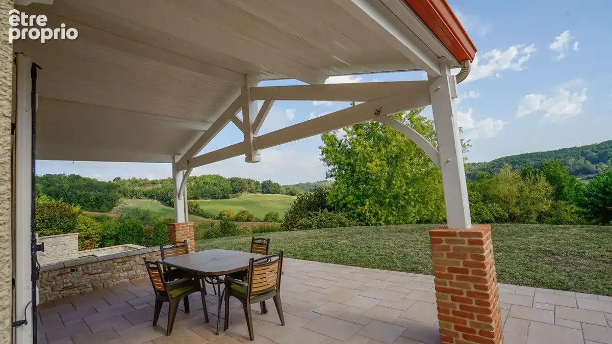 Belle maison contemporaine avec piscine, grand terrain et vue sur la campagne - photo 7