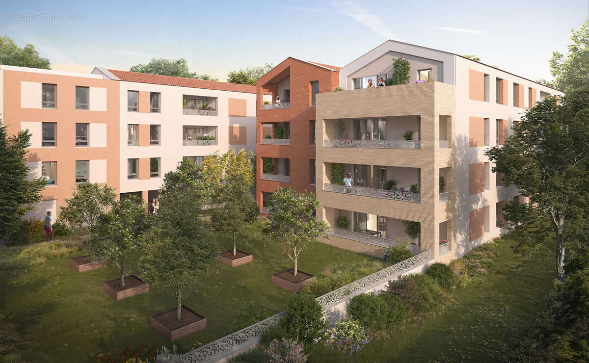 Appartement Toulouse 4 pièces de 90m² + 52m² de terrasse ! LALANDE - photo 10