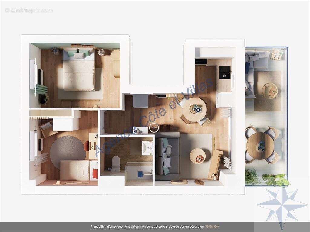 Appartement à PLENEUF-VAL-ANDRE