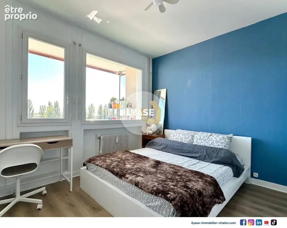 Appartement T2  58m2  Balcon  Cave  Quais de Saône - photo 15