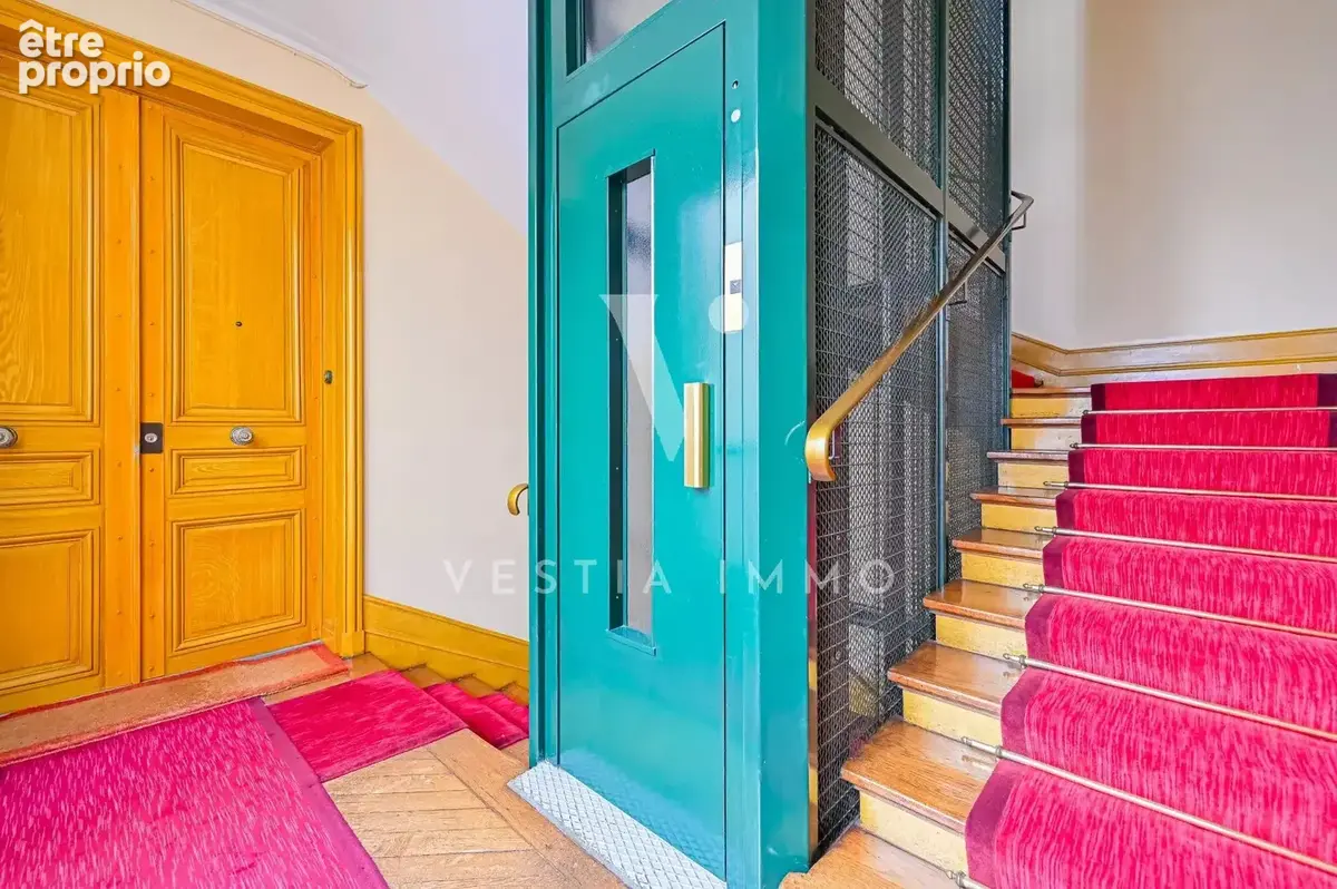 Plaine-Monceau – Appartement familial de caractère – 116 m² – Étage élevé –chambre de service en sus - photo 13