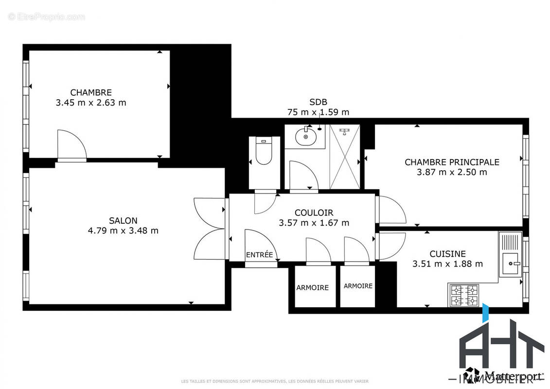 Appartement à SAINT-MAURICE