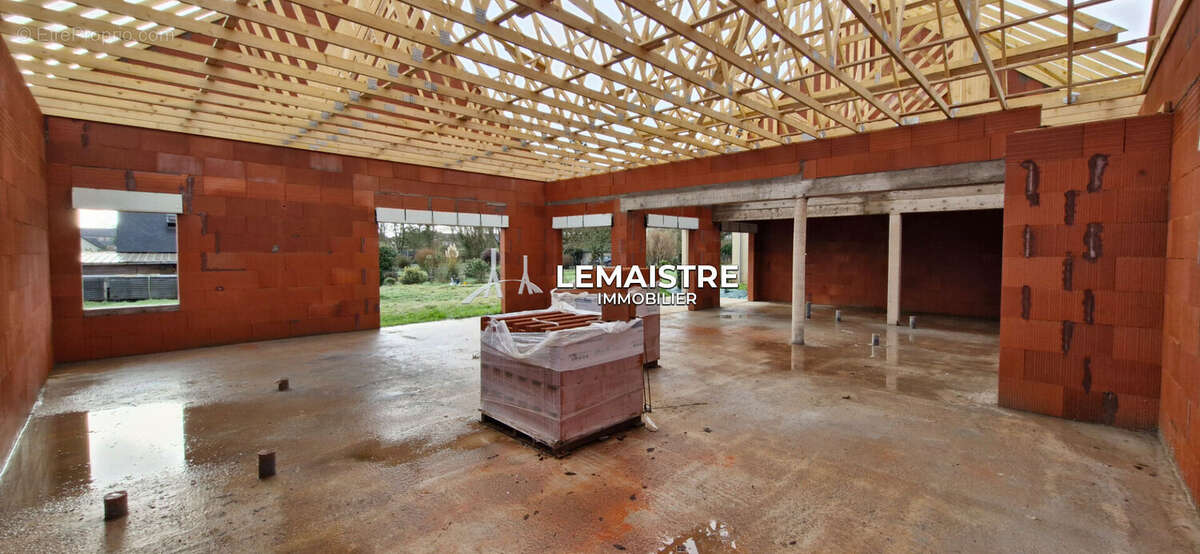Lemaistre immobilier - yvetot / quartier du fay - vente maison en cours de construction - photo 4