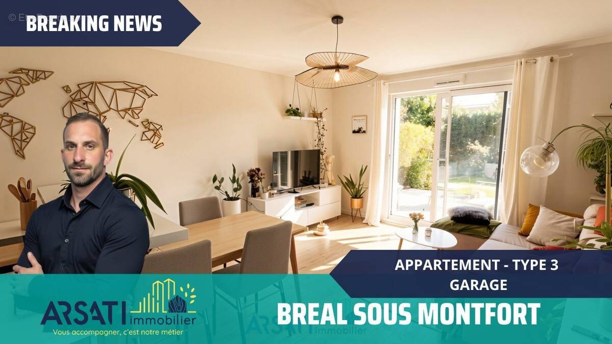 Appartement à BREAL-SOUS-MONTFORT