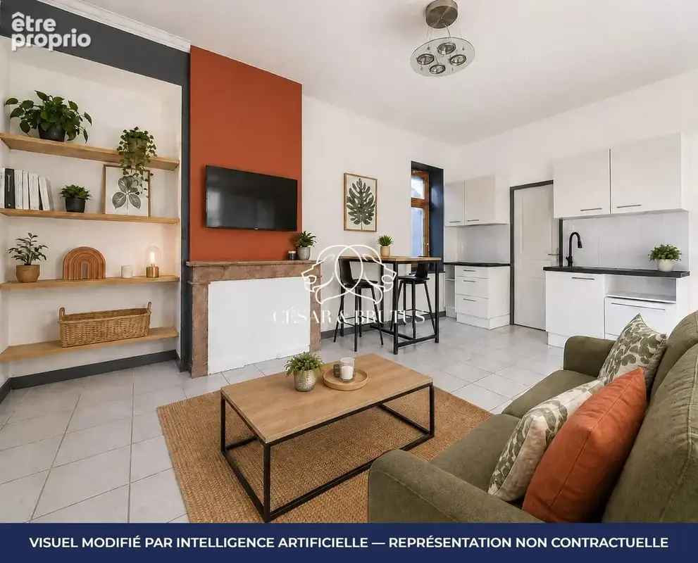 Appartement 38 m² à Neuville-Sur-Saone  - photo 2