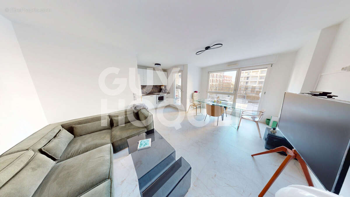 Superbe 4 pièces lumineux avec terrasse de 20 m² Port d'Ivry - photo 2