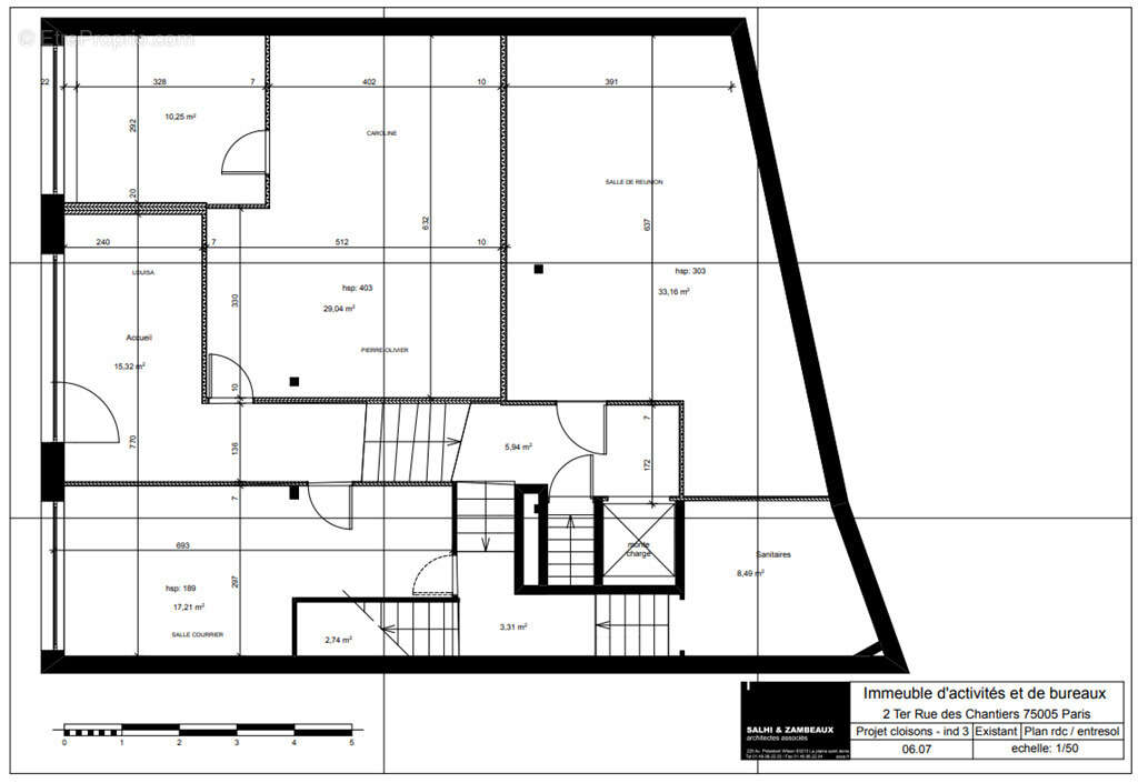 Commerce à PARIS-5E