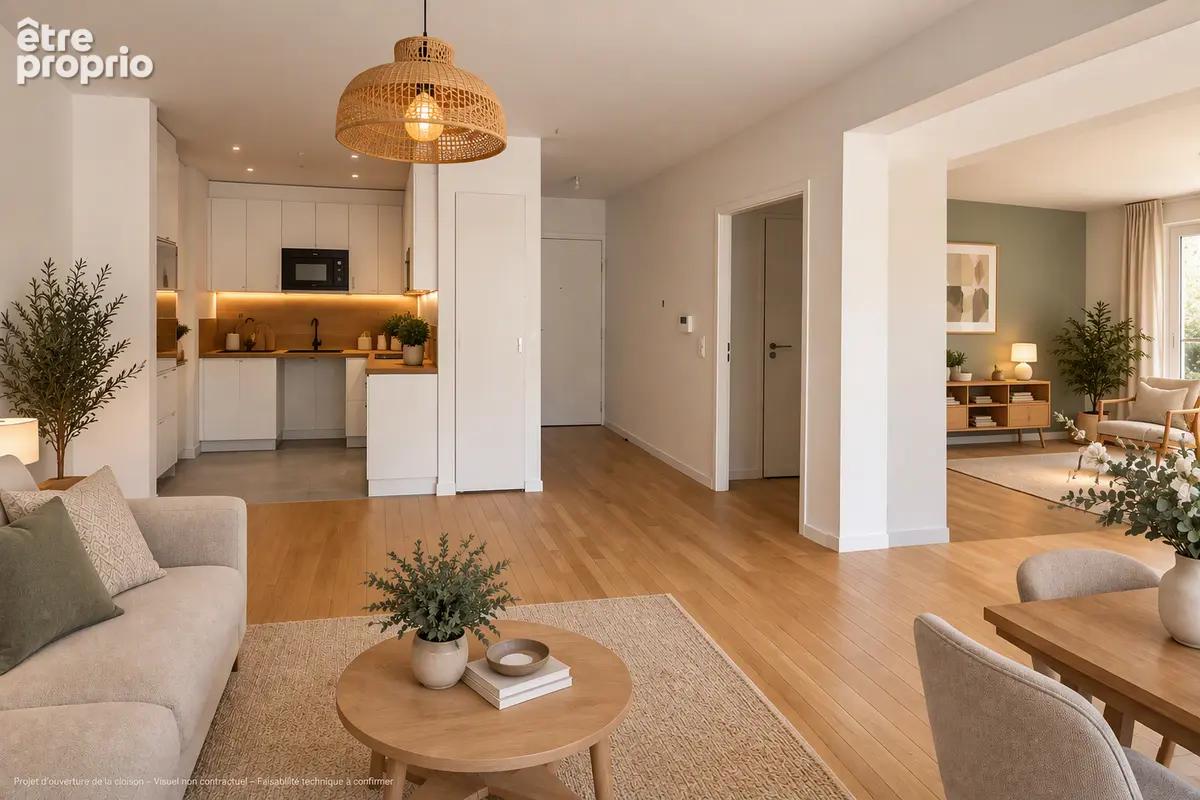 Appartement 75m² à voisins-le-bretonneux - photo 3