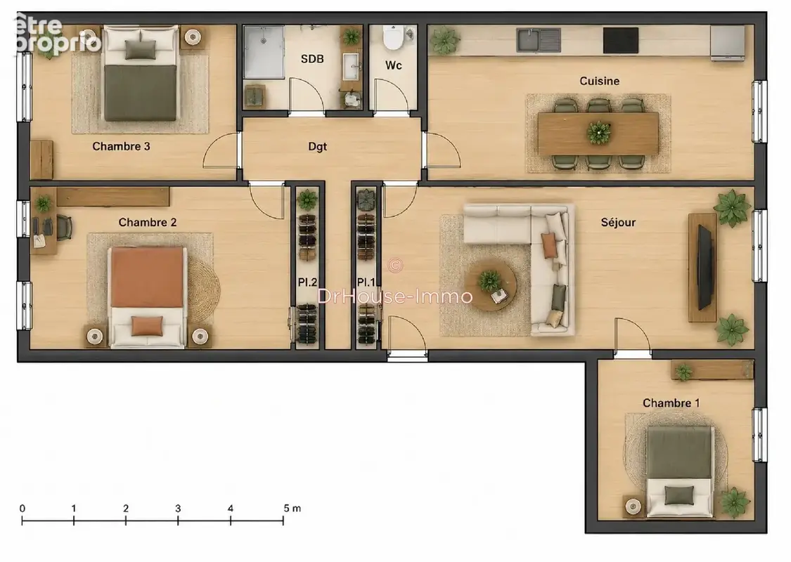 Appartement à SAINT-ETIENNE