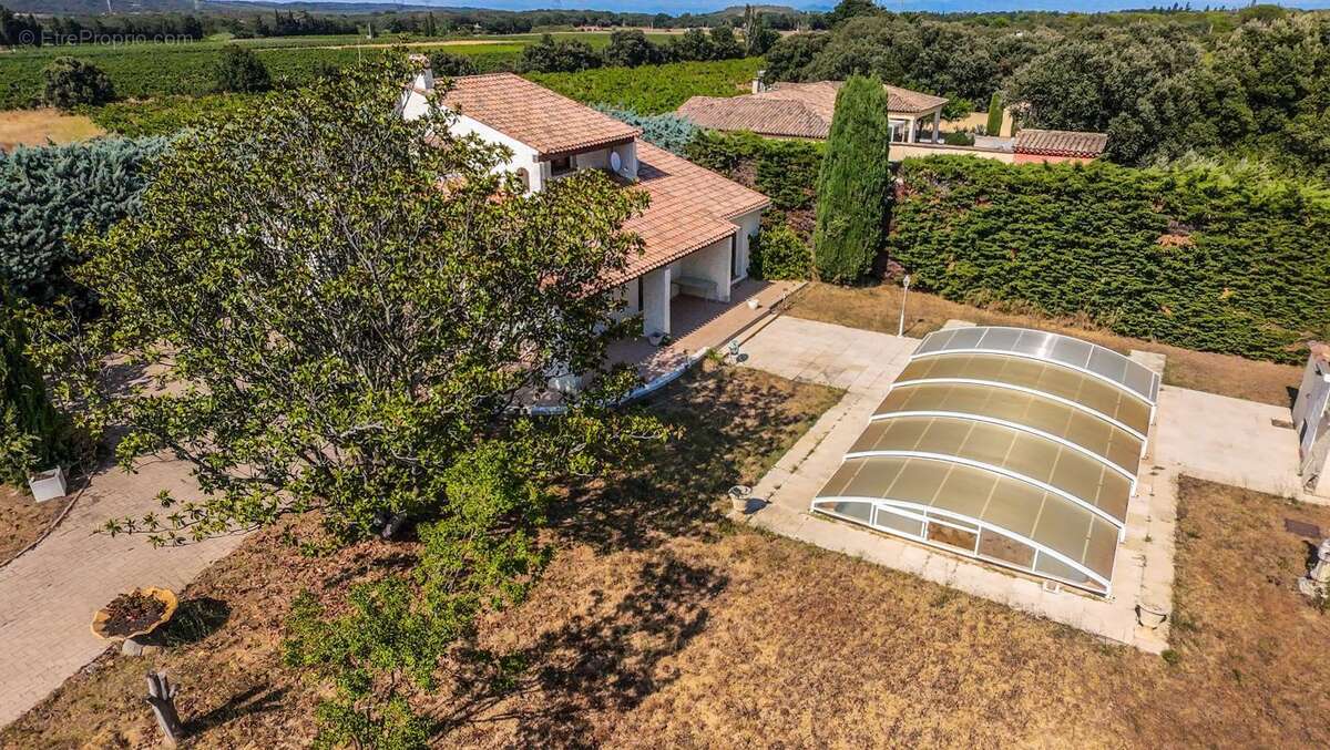 Maison 105 m² — Terrain constructible 2400 m² — Domazan, limite directe Rochefort du Gard - photo 11