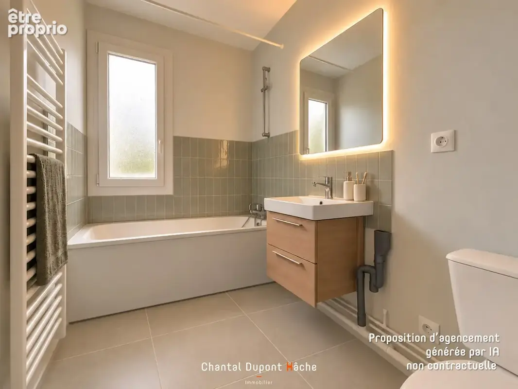 CHARTRES GRAND FAUBOURG - Appartement d'environ 34m2 en dernier étage avec ascenseur, parking et cave - photo 6
