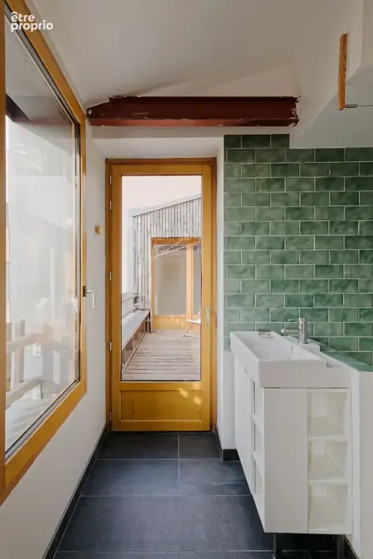 Bas Montreuil  - Appartement duplex de  83.75 m2 carrez et 90,88 m2 au sol - photo 9