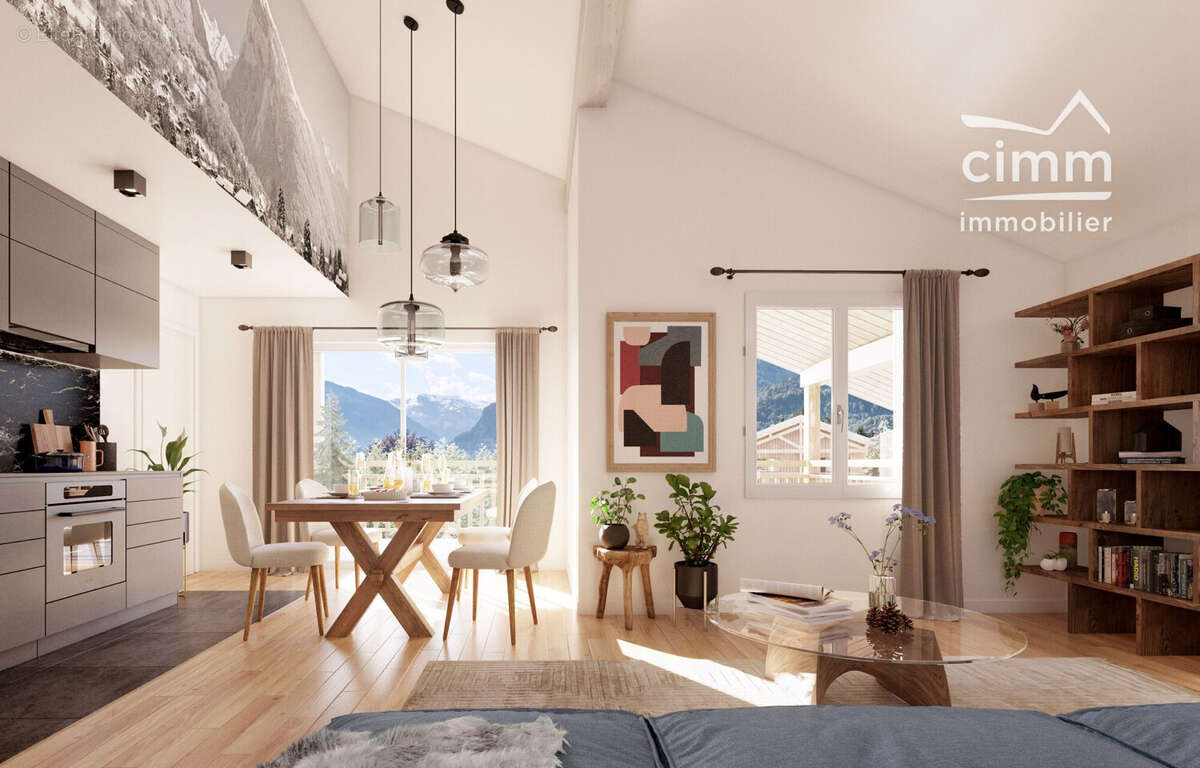 Appartement 58 m² à Samoens  - photo 2