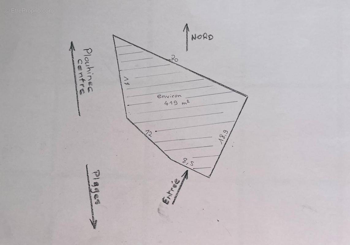 Terrain à PLOUHINEC