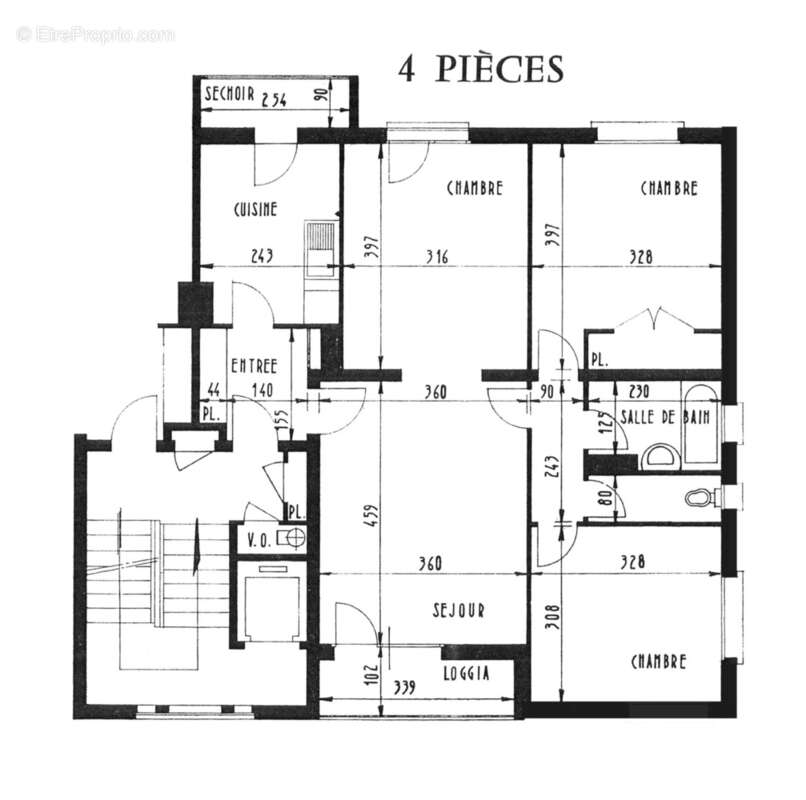  f4   71,54 m2   loggia + balcon + cave   à 5 min à pied du métro créteil préfecture - photo 9