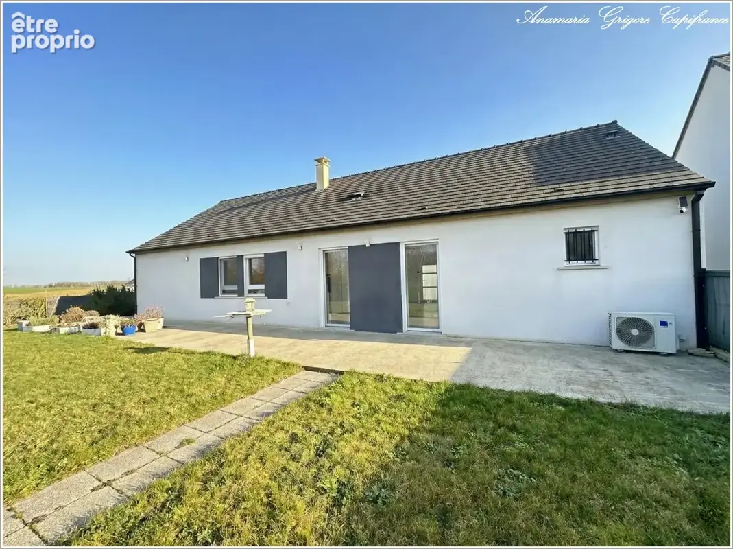 COURVILLE SUR EURE (28190) - Maison de plain pied, bâtie en 2020, d'une de surface -133 m², terrain clos de 671 m² - photo 10