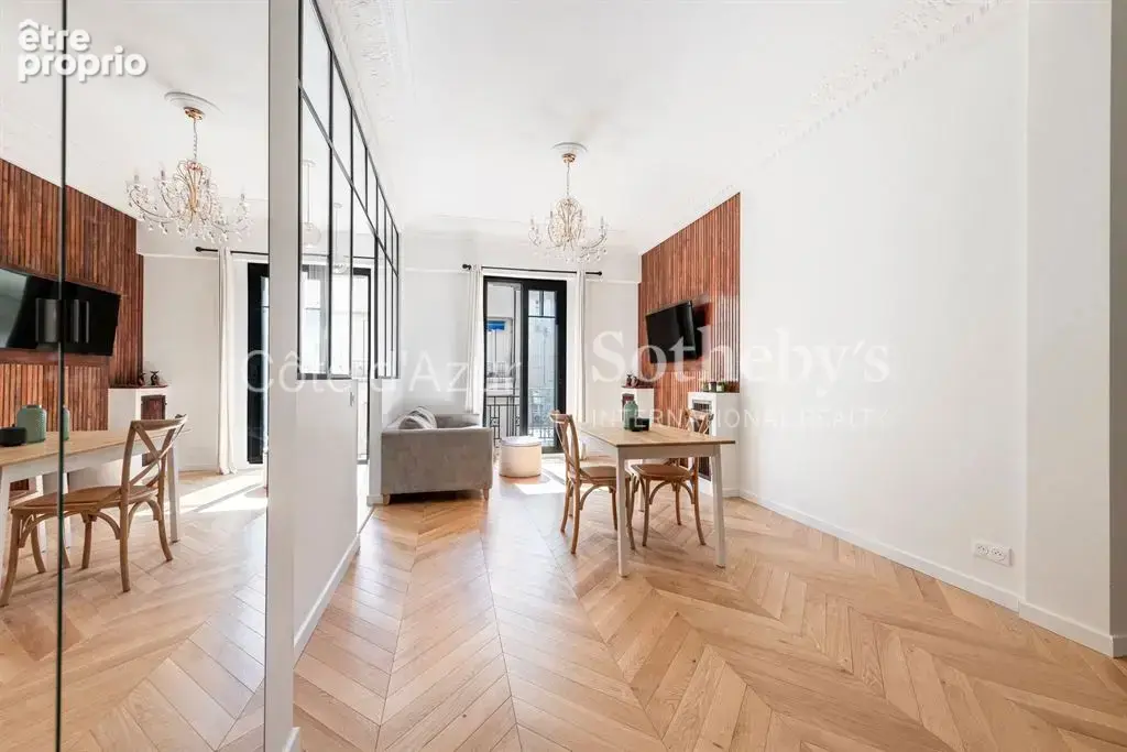 Nice Carré d’Or, appartement une chambre rénové avec balcon rue François 1er - photo 6