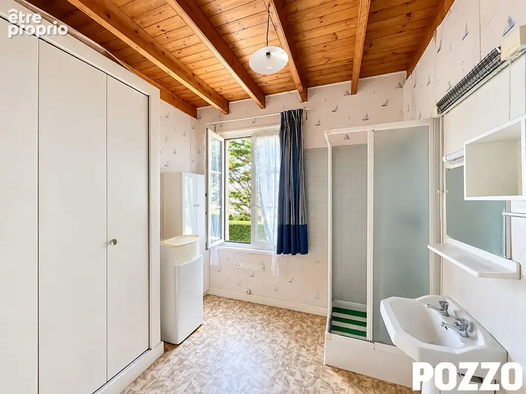 Saint jean le thomas :  vue mer, vue mont saint michel, villa 144 m2 au calme, jardin, preau, garage - photo 9