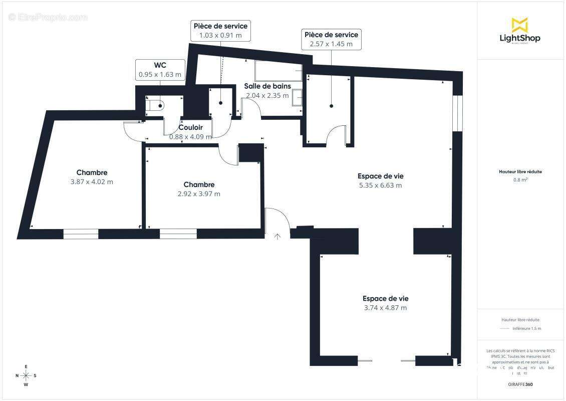 Appartement à HEYRIEUX