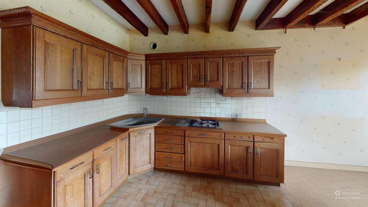 Maison de bourg en pierre   Saint-Lubin-en-Vergonois - photo 9