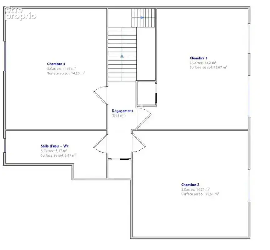 Alforville  duplex familial – 102 m² – 3 chambres – dernier étage – dpe c - photo 17