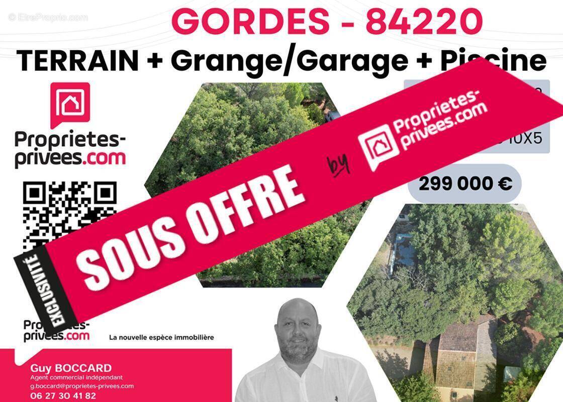 Terrain à GORDES